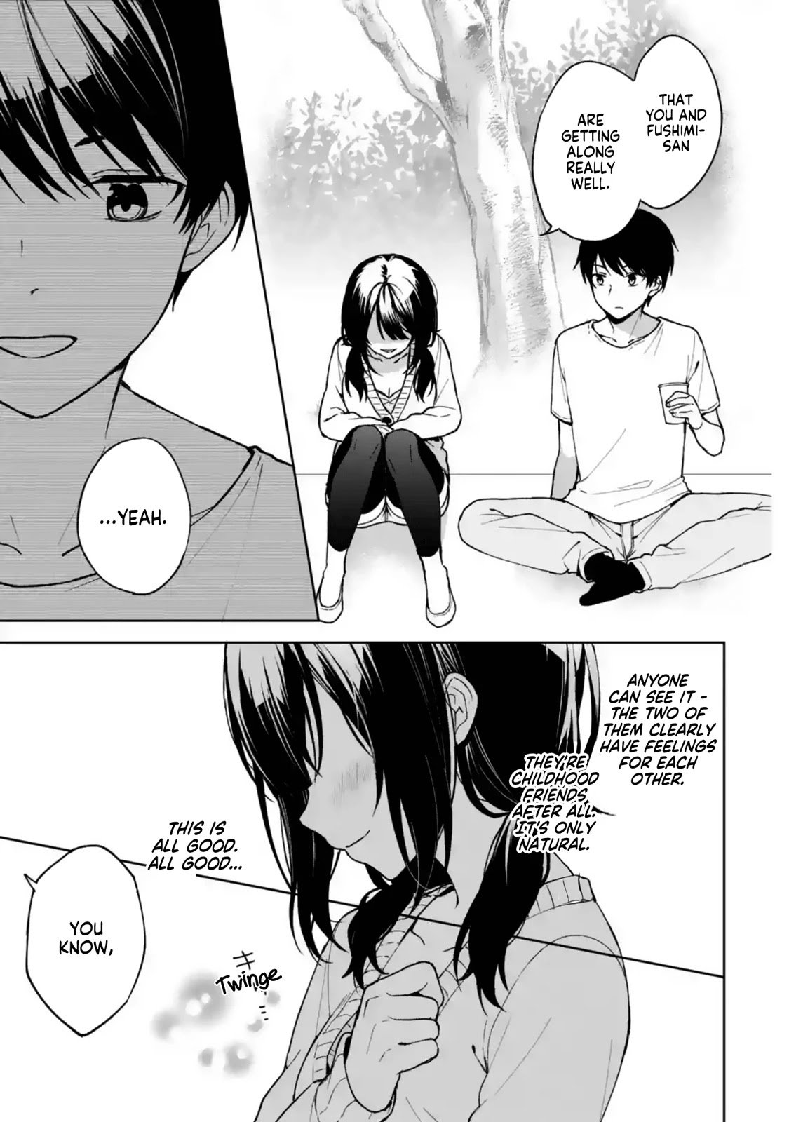 When I Rescued a Beautiful Girl Who Was About to Be Molested, It Was My Childhood Friend Sitting Next to Me Chapter 26 20